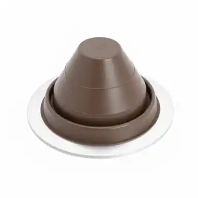 Master Flash RD601BN 6 Universal Master Pipe Flashing Boot for Metal Roof, 5" - 9" Pipe Range