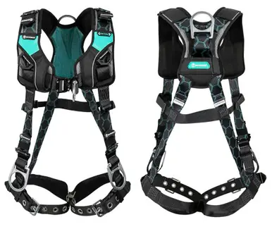 Safewaze 025-1657 - Contour Full Body Harness 3D, QC Chest, FD, TB Legs (S)