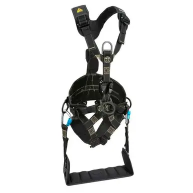 Safewaze 024-1385 - Arc Flash Wind & Tower Harness 5D, Removable Seat, QC Legs (S/M)