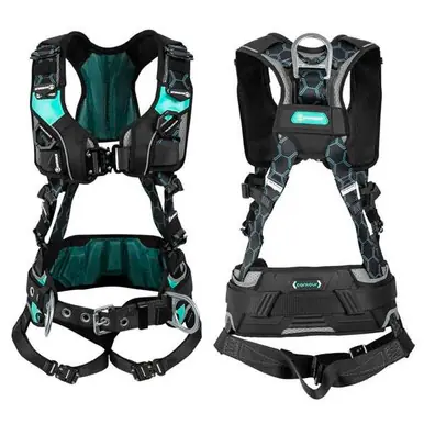Safewaze Contour Construction Harness 3D, QC Chest/Legs