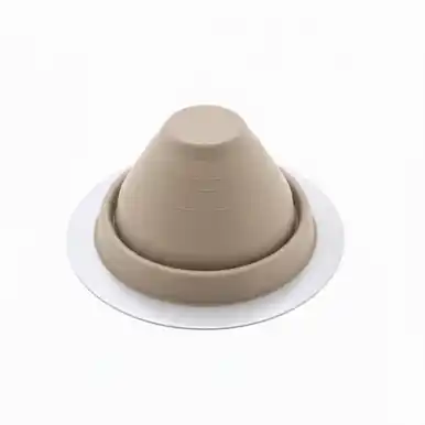 Master Flash RD401TN 4 Universal Master Pipe Flashing Boot for Metal Roof, 3" - 6-1/4" Pipe Range