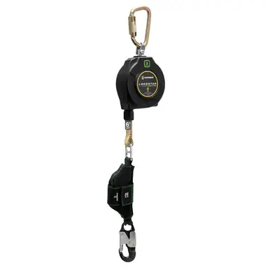 Safewaze 025-5528 - Lodestar Lift Arc Flash 6‘ Single Web SRL Alu Snap hook
