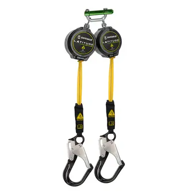 Safewaze 024-5495 - Latitude Pro Arc Flash 10‘ Dual Web SRL-P 9013 BWB Aluminum Rebar Hook