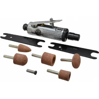 Florida Pneumatic FP-758TK - 1/4" Mini Die Grinder Kit, 25,000 RPM, 0.33 HP, 90 psi