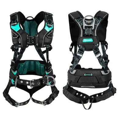 Safewaze Contour Construction Harness 3D, QC Chest, TB Legs