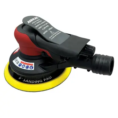 AIRCAT 6700-6-338CV - Central Vac Orbital Palm Sander, 3/8" Orbit