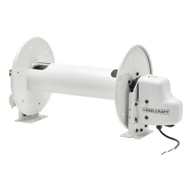 Reelcraft E23022-H - 12V Motorized 3/4" x 250‘ Aluminum Reel, 4500 psi