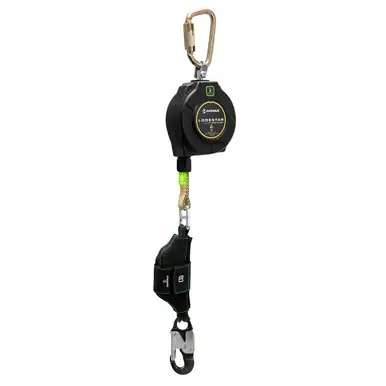 Safewaze 025-5532 - Lodestar Lift Arc Flash 8‘ Single Web SRL Alu Snap Hook