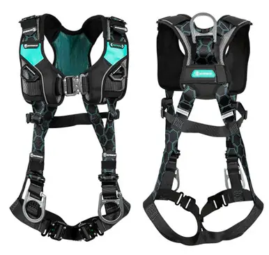 Safewaze 025-1672 - Contour Full Body Harness 3D, QC Chest/Legs (XS)