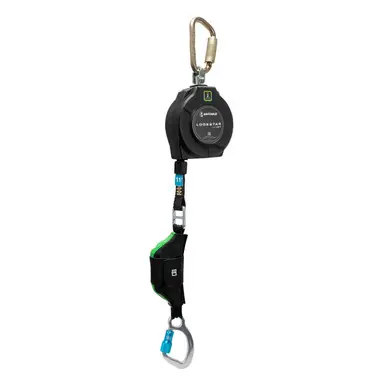 Safewaze 025-5526 - Lodestar Lift 11‘ Single Web SRL Alu Carabiner