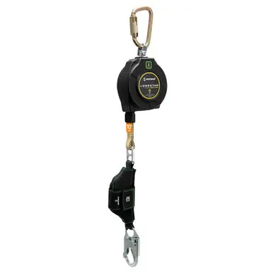 Safewaze 025-5535 - Lodestar Lift Arc Flash 10‘ Single Web SRL Snap Hook