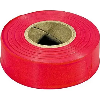 CH Hanson 17021 - Standard Red Flagging Tape (12pk)
