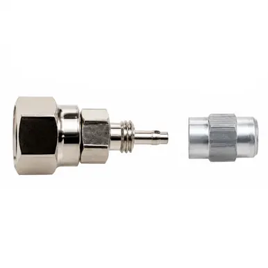 GRACO 205447 - 2-Piece Reusable Hose Fitting, 1/4" NPSM(F) No Spring Guard, 1/4" ID, 225 PSI