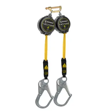 Safewaze 024-5499 - Latitude Pro Arc Flash 10‘ Dual Web SRL-P 9012 BWB, Rebar Hook