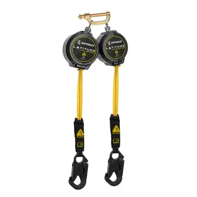 Safewaze 024-5501 - Latitude Pro Arc Flash 10‘ Dual Web SRL-P 9012 BWB, Dielectric Snap Hook