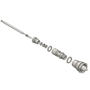 GRACO 2000503 - .055 Fluid Cartridge Kit, 20 PSI