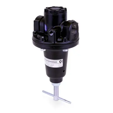 GRACO 207755 - High Volume Air Pressure Regulator, 3/4" NPT Inlet/Outlet, 380 CFM, 125 PSI Max