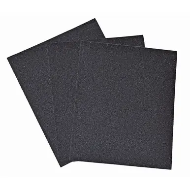 ALFA AS62939 - 4-1/2" x 11" 80 Grit Silicon Carbide Waterproof Paper Sheets