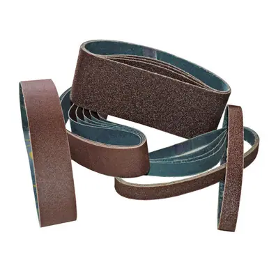 ALFA AB21260100 - 2-1/2" x 60" 100 Grit Aluminum Oxide Abrasive Sanding Belt (10pk)