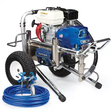 GRACO 17E826 - GMAX II 3900 Standard Series Gas Airless Sprayer Lo-Boy, Chromex Piston