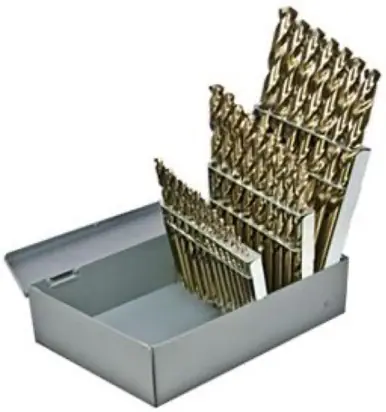 ALFA CO50197 - 26pc USA A-Z Cobalt Jobber Drill Set