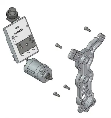 GRACO 18F104 - PowerFill 3.5 Motor & SmartControl Assembly Kit