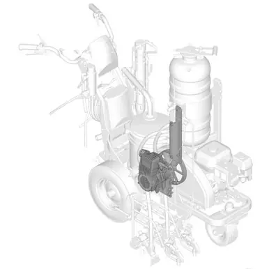 GRACO 25R272 - LineLazer V 250SPS / 250DC Pressurized Bead System Replacement Compressor Kit