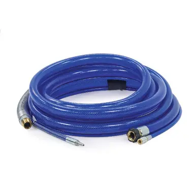 GRACO 17L004 - Blue Translucent Texture Hose Kit, 1-1/4 in x 1-1/4" x 25 ft, Blue Translucent