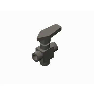 GRACO 20263- 00 - Ball Valve, 3-Way, 1/4" NPT(F) Br