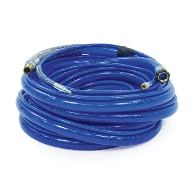 GRACO 17L008 - Blue Translucent Texture Hose Kit, 1-1/4 in x 1-1/4" x 50 ft, Blue Translucent