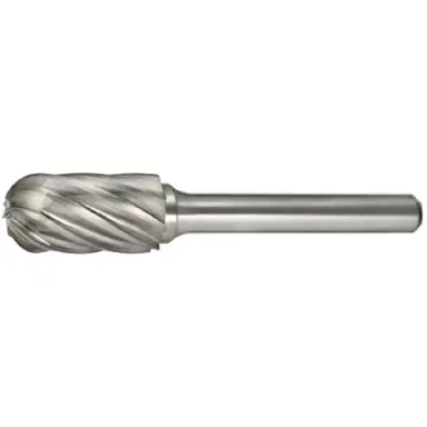 ALFA B71230BA - Sc-7Nfr Carbide Burr Alumacut Cylindrcal Radius End 3/8 Shank