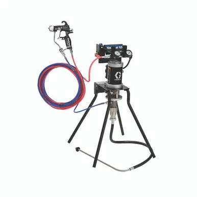 GRACO 24J251 - 15 1 Merkur ES Air Assisted Package, 0.4 gpm (1.5 lpm) fluid flow, stand mount, w/