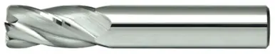 ALFA CRM73033 - 3/4 x 3/4, 4-Flute Corner Radius Single End Carbide End Mill
