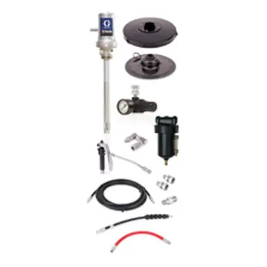 GRACO 26C551 - LD Series 50 1 Grease Pump, 35 lb, Stationary Package