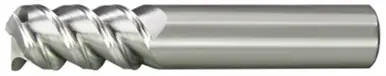 ALFA SCH91640 - 5/8" x 5/8" CC, 3-Flute 60 Degree Carbide Single End Mill