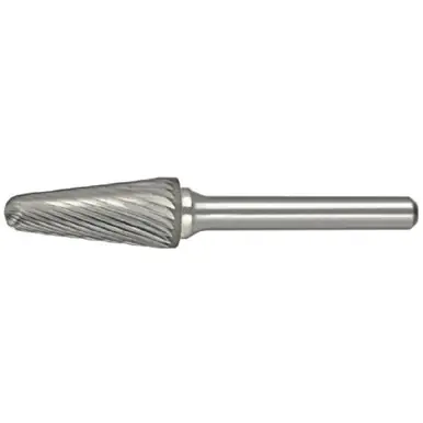 ALFA B71286 - Sl-7 Carbide Burr Taper Cone Radius Single Cut