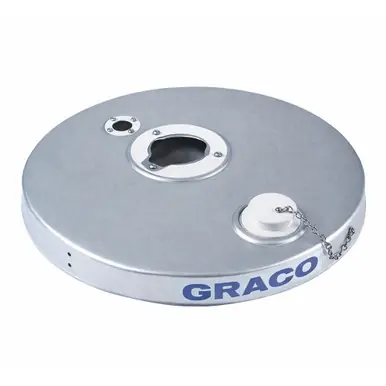 GRACO 237308 - Stainless Steel Drum Cover, Series A, for President Pumps with 204995 / 206219