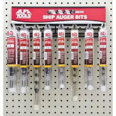 ALFA AUG16 - 8" Ship Auger Bit Set