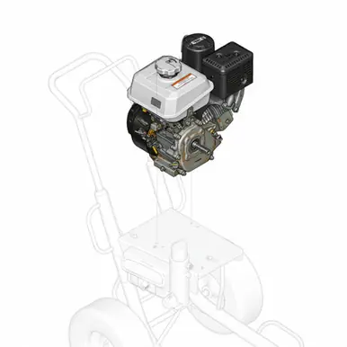 GRACO 25U437 - Kohler Gas Engine, 7.0 HP