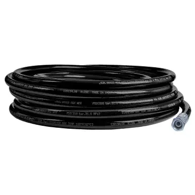 GRACO H72550 - Xtreme-Duty 7250 PSI High Pressure Hose 1/4" x 50 ft, 1/4"(F) NPSM