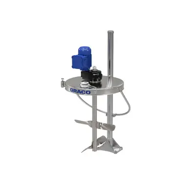 GRACO 25C487 - Electric Back Gear Drum Agitator w/ shaft & blades, ATEX, drum cover & elevator not