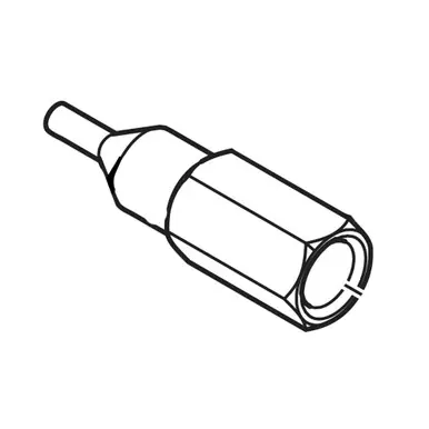 GRACO 624157 - Housing, Injector, .125, 1/4" NPT