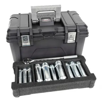 WHEELER-REX 967 - Heavy Duty Deep Socket Kit 10 Sockets, 978 to 987, 1/2" Sq.Drive