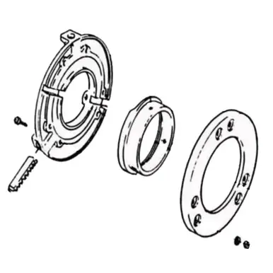 WHEELER-REX 607006 - Rear Chuck Assembly for 6790 & 6490 Threading Machines