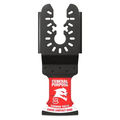 DIABLO DOU125CGP3 1-1/4" Universal Fit Carbide Oscillating Blades for General Purpose Cuts 3ct