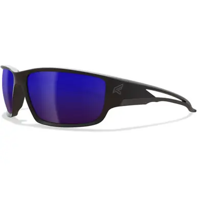 EDGE Eyewear TSKAP218 Kazbek - Black / Polarized Aqua Precision Blue Mirror