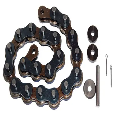 WHEELER-REX 533 - Complete Chain for 8" 490/590, w/ Rollers