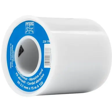 PFERD 49905 Abrasive cord, Diameter 0.08", 16 yd Aluminum Oxide - 120 Grit