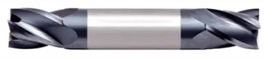 ALFA DEC66898AL - 7/16 x 7/16, 4-Flute Double End Stub Altin Carbide End Mil