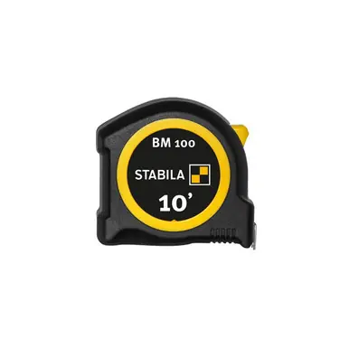 STABILA 30710 - BM100 - 10ft Heavy Duty Tape Measure